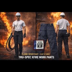 TRU SPEC XFIRE CAT2 HRC Cargo Tactical Pants Mens 28x32 NWOT 8 Pockets MSRP $130